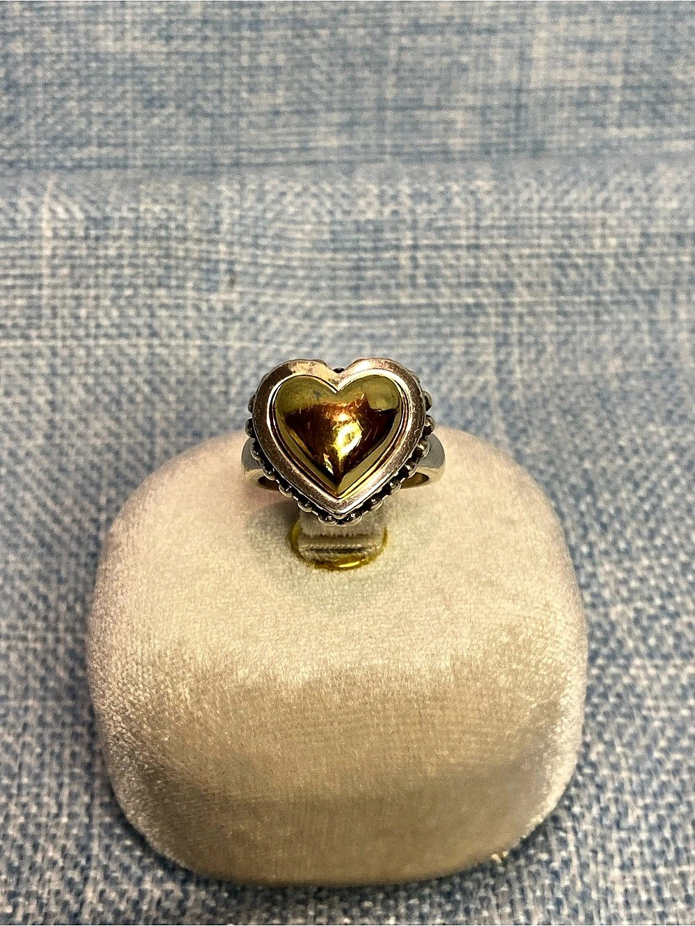 Brighton Heart Ring in Gold & Silver